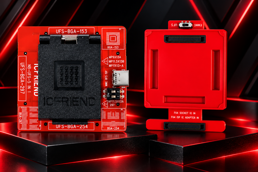 SOCKET + BASE IC FRIEND PARA FLASH 64